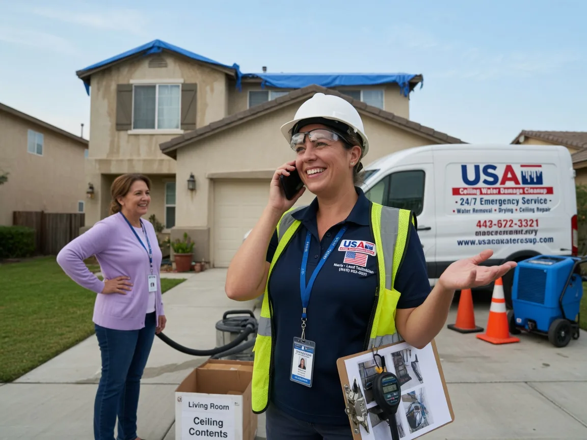 Ceiling Water Damage Restoration Blue Mounds, WI FAQs